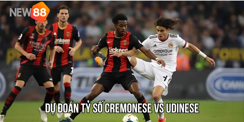 Dự đoán tỷ số Cremonese vs Udinese từ chuyên gia New88